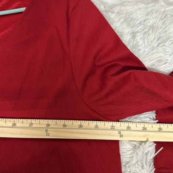 Xiang Ri Kui Red Layered Tunic - Picture 8 of 11